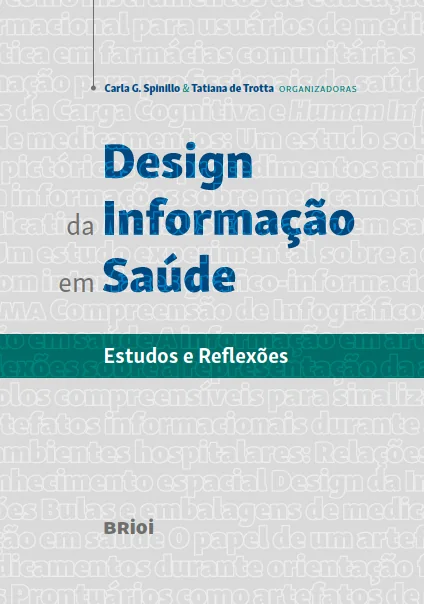 Capa do livro Design da Informação em Saúde: Estudos e Reflexões