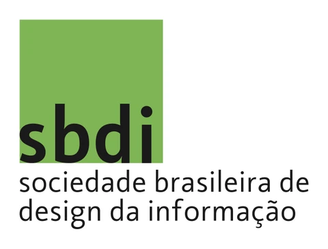 Marca da SBDI de 2010: quadrado verde com «sbdi» em preto na base e, embaixo, «sociedade brasileira de design da informação»