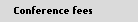 Conference fees