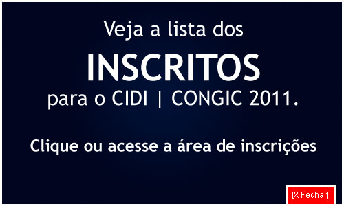 Lista de Inscritos no 5 CIDI